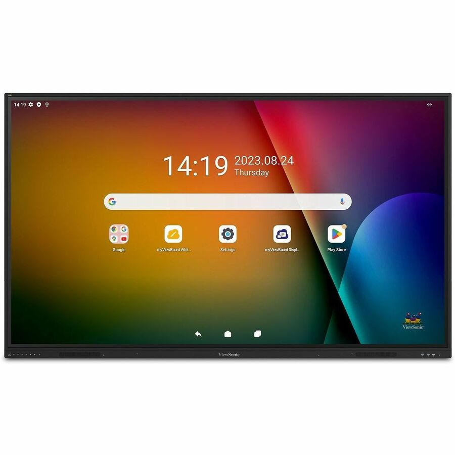 ViewSonic ViewBoard IFP86G1 - 86" 4K UHD Interactive Display, Non-OS, USB C, RJ45 - 400 cd/m2