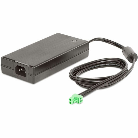 StarTech 160W Universal DC Power Adapter (24V/6.6A), External AC/DC Power Supply for USB Hubs, 2/3-Pin Terminal Blocks, International