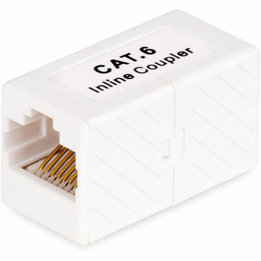 StarTech RJ45 Coupler 5-Pack, Inline Cat6 Coupler, Female to Female (F/F) T568B Connector, Unshielded Ethernet Cable Extension