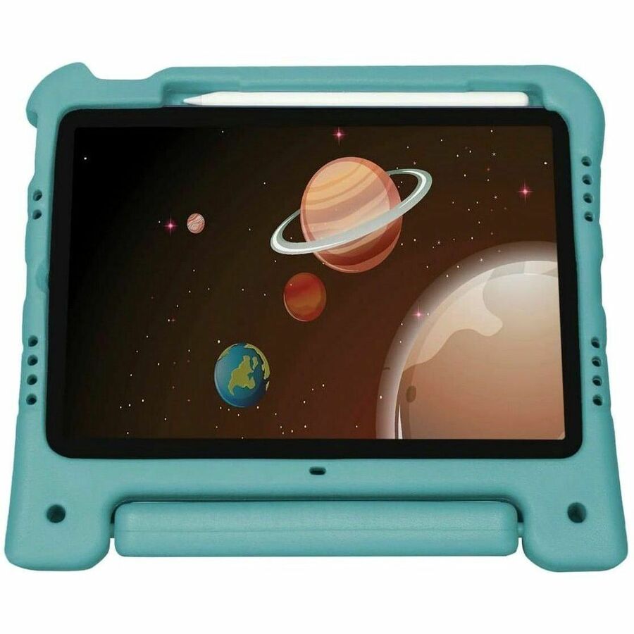 Kid's Antimicrobial Case for iPad&reg; A16, iPad Air&reg; 11-inch (M4, M3, M2), iPad&reg; 10.9-inch (10th gen), iPad Air&reg; 10.9-inch (5th and 4th gen), and iPad Pro&reg; 11-inch (4th, 3rd, 2nd, and 1st gen), Teal