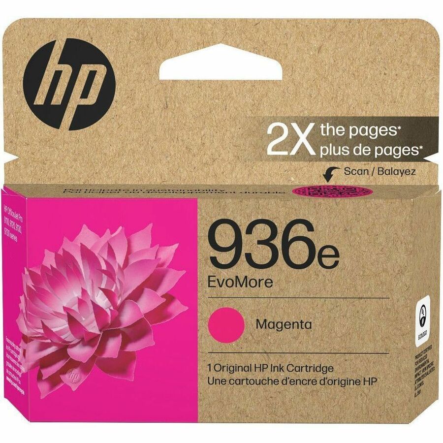 HP EvoMore 936e Original High Yield Inkjet Ink Cartridge - Magenta - 1 Each