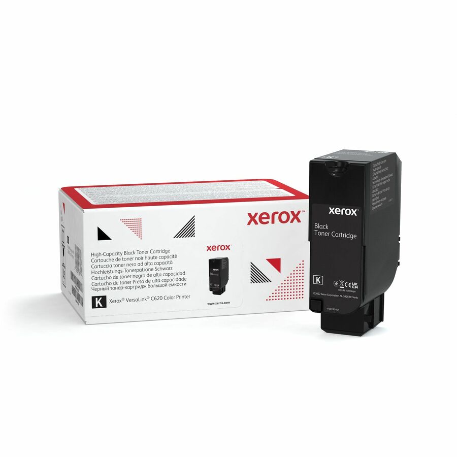 Xerox Genuine Xerox&reg; VersaLink&reg; C620 Color Printer Black High capacity Toner Cartridge (20000 Pages) - 006R04624