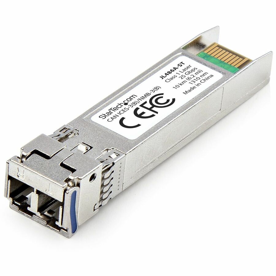StarTech HPE JL486A Compatible SFP28 Module, 25GBase-LR, 25Gb Single Mode Fiber (SMF), LC Transceiver, 10km (6.2mi), DDM/DOM