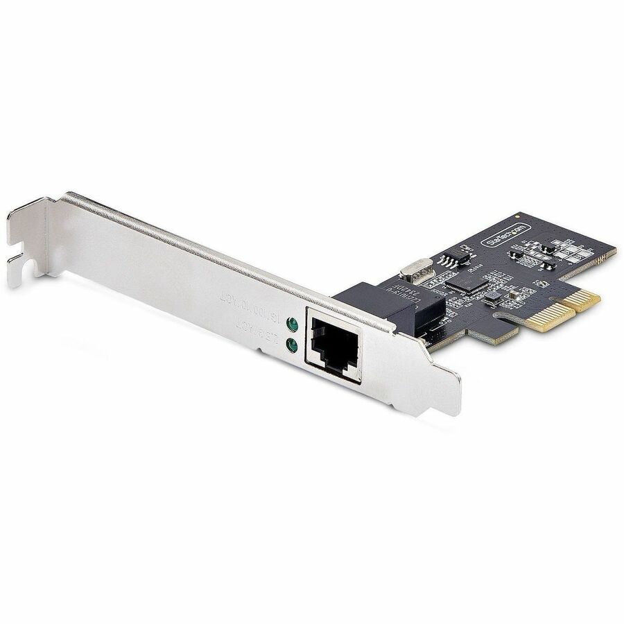 StarTech 1-Port 2.5G NBASE-T PCIe Network Card, Computer Network Interface Card, Intel&reg;I225-V; Single-Port Ethernet, Multi-Gigabit NIC