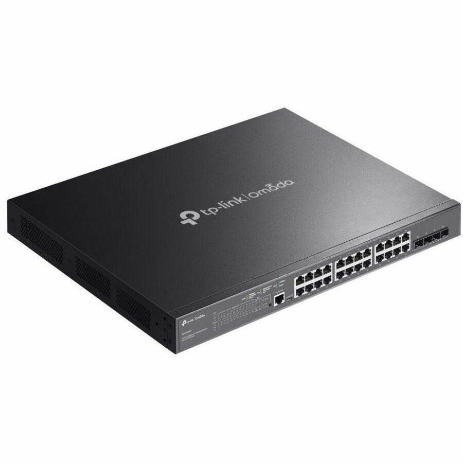 TP-Link 28-Port Gigabit L2+ Managed Switch with 24-Port PoE+
