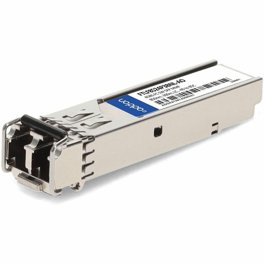 AddOn Finisar FTLF8524P3BNL Compatible TAA 4GBase-SW Fibre Channel SFP Transceiver (MMF, 850nm, 300m, LC, -40 to 85C)