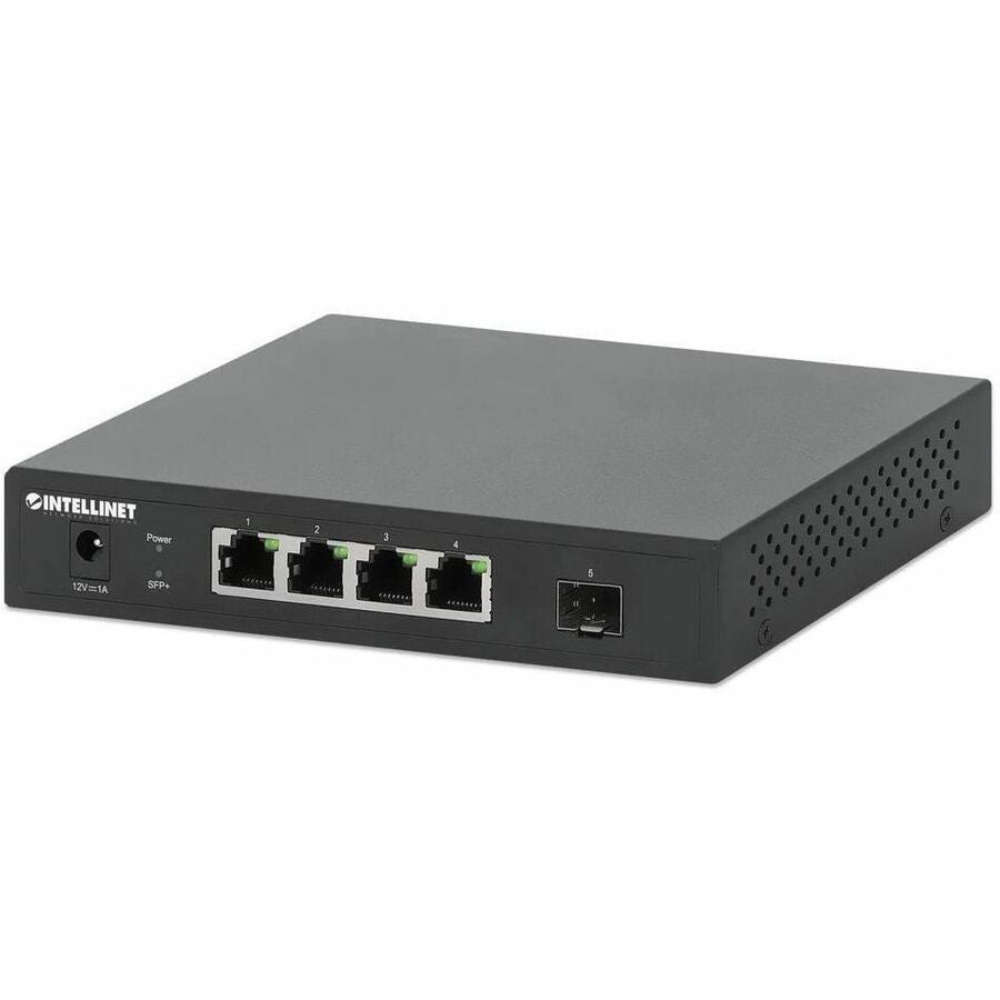 Intellinet 5-Port Switch with 4 x 2.5G Ethernet Ports and 1 SFP+ Uplink