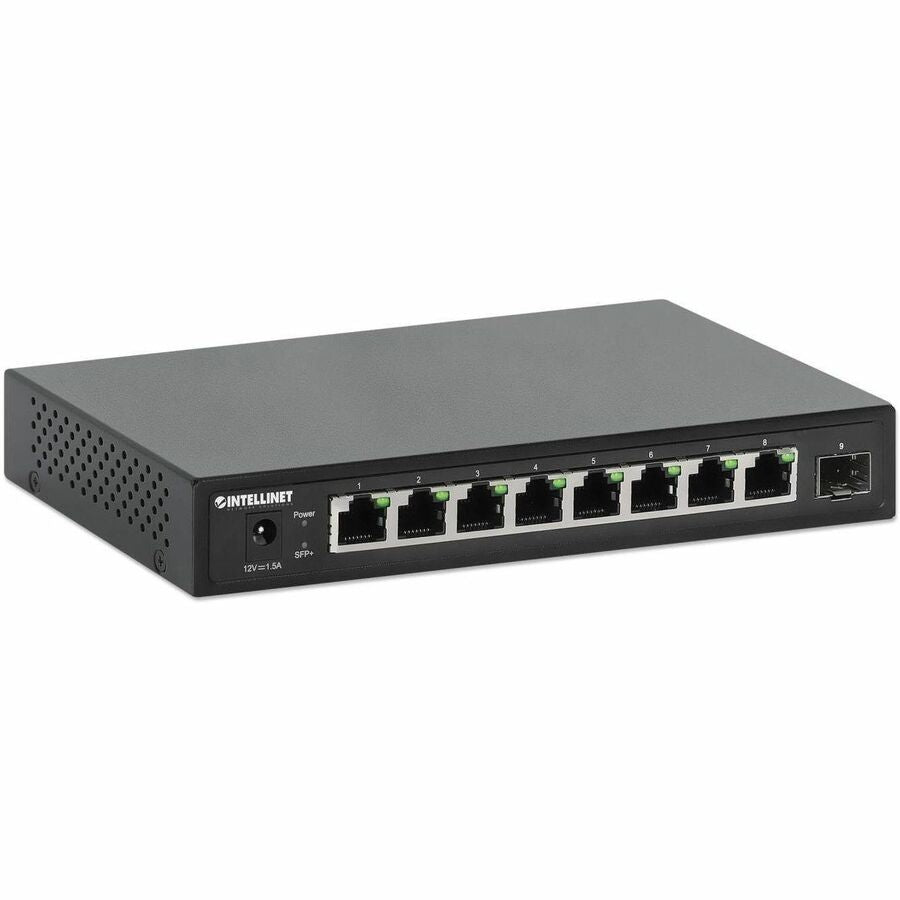 Intellinet 9-Port Switch with 8 x 2.5G Ethernet Ports and 1 SFP+ Uplink