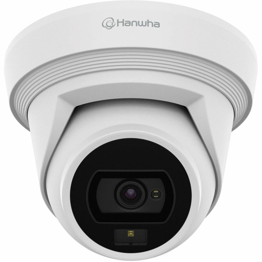 Wisenet QNE-C8013RL 5 Megapixel Outdoor Network Camera - Color - Flateye - White