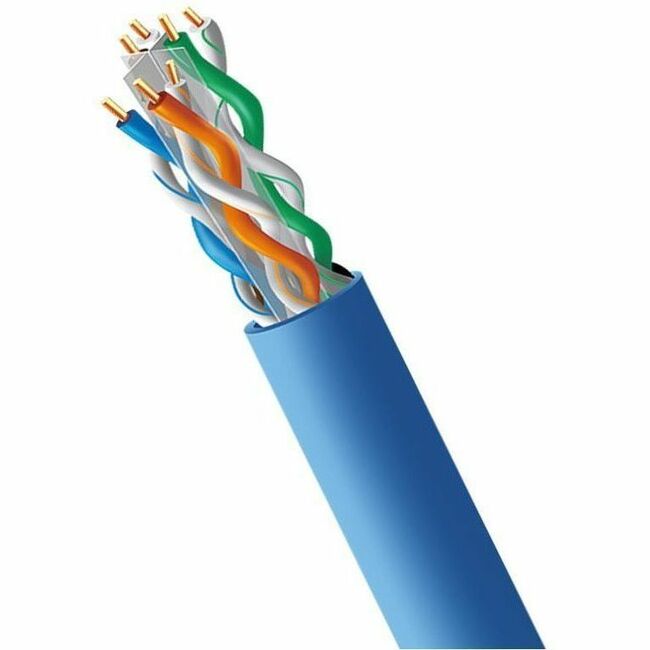 4XEM Cat 6 1000ft (305 m) Riser Bulk cable (Blue)