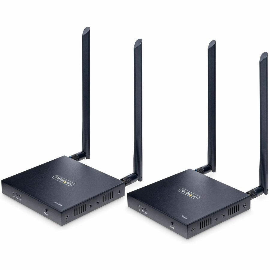 StarTech Wireless HDMI Extender, 4K 60Hz, Transmitter and Receiver Kit, Up to 165ft (50m), No Line-Of-Sight Required, IR Extension