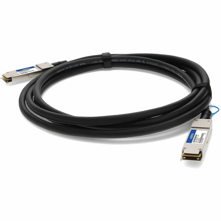 AddOn Cisco&reg; QSFP-100G-CU5M to Mellanox&reg; MCP1600-C005 Compatible TAA 100GBase-CU QSFP28 to QSFP28 Direct Attach Cable (Passive Twinax, 5m)
