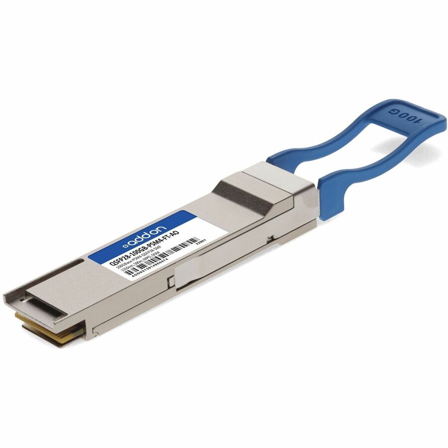 AddOn Fortinet&reg; Compatible TAA 100GBase-PSM4 QSFP28 Transceiver (SMF, 1310nm, 500m, MPO, DOM)