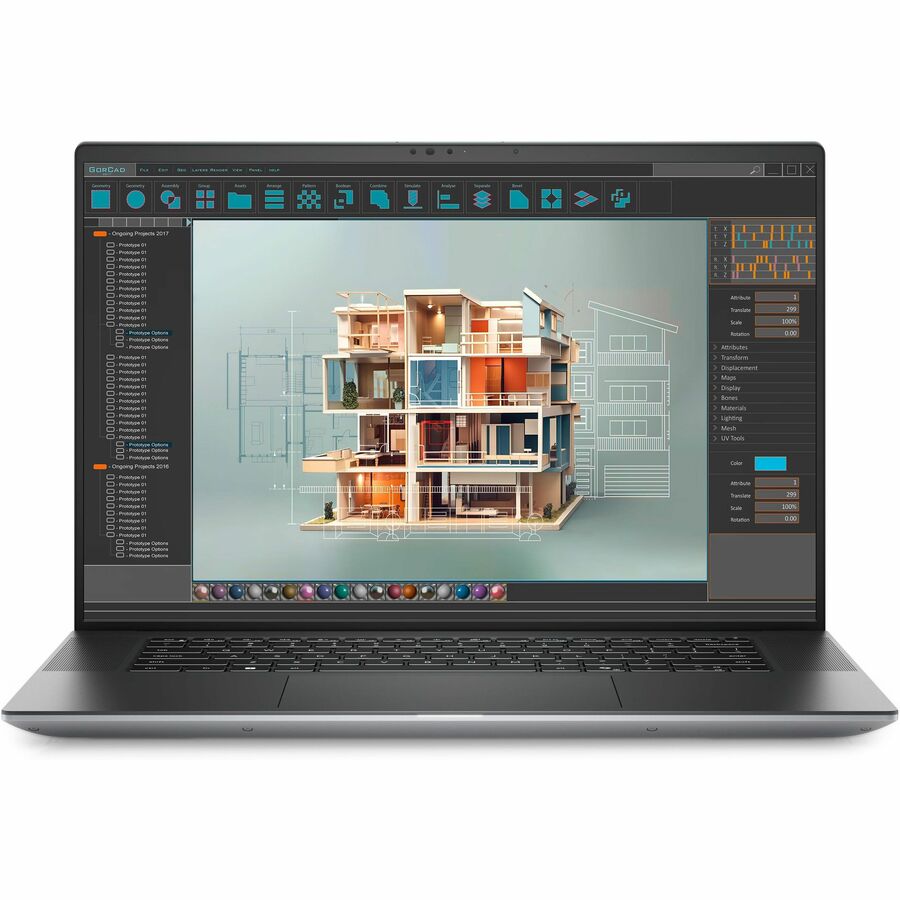 Dell Precision 5000 5690 16" Mobile Workstation - Full HD Plus - 60 Hz - Intel Core Ultra 7 165H - vPro Technology - Intel Evo Platform - 32 GB - 1 TB SSD - English (US) Keyboard - Anodized Titan Gray
