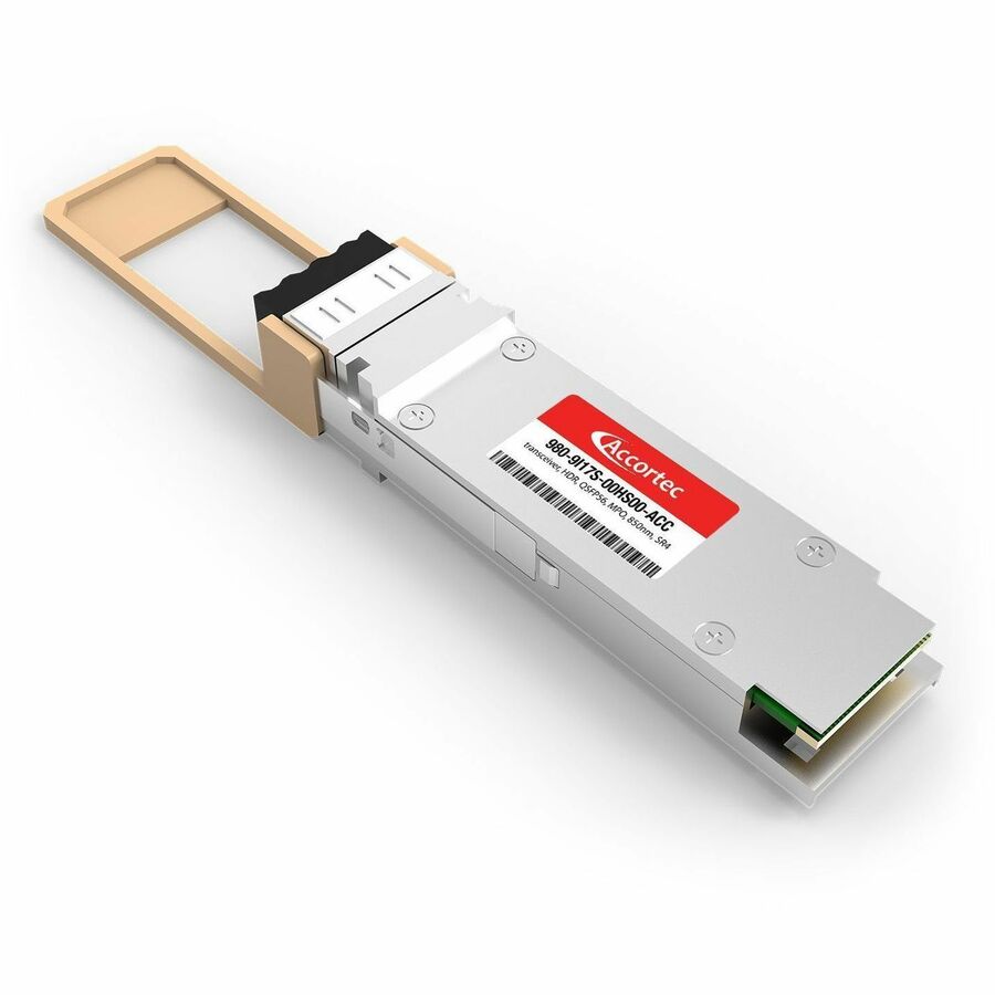 Accortec 200Gbs HDR QSFP56 MPO 850nm SR4 100m Transceiver NVIDIA Mellanox Compatible