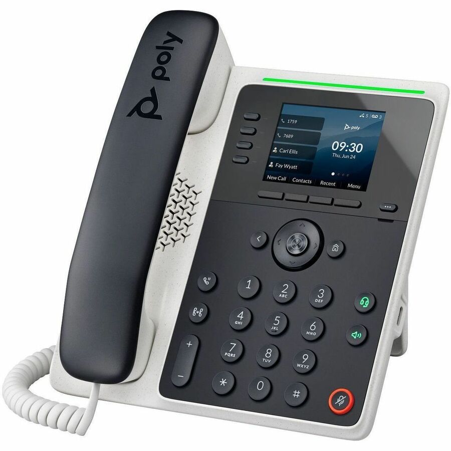 Poly Edge E220 IP Phone and PoE-enabled GSA/TAA