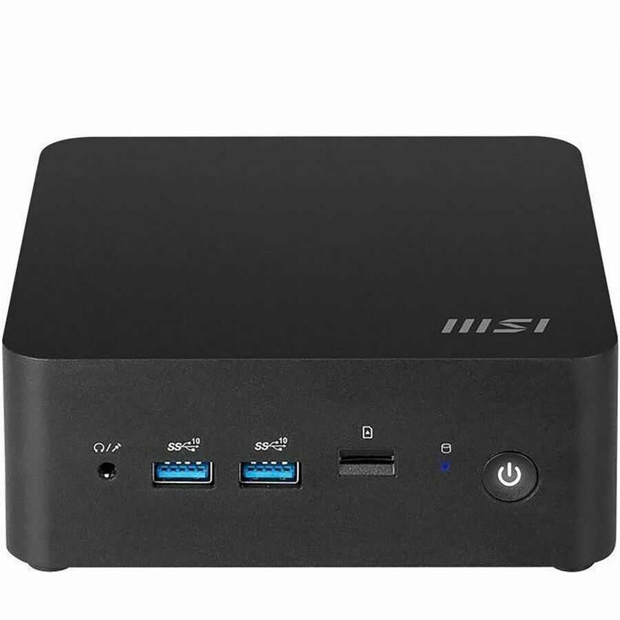 MSI Cubi NUC 009BUS Mini PC Barebone, Intel Core 7-150U, Non-OS, 3Y Advanced Replacement