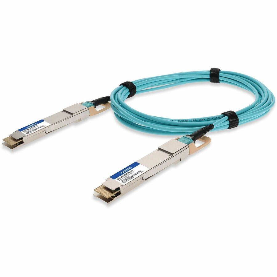 ADDON JUNIPER NETWORKS QDD-400G-AOC-3M COMPATIBLE TAA 400GBASE-AOC QSFP-DD TO QS