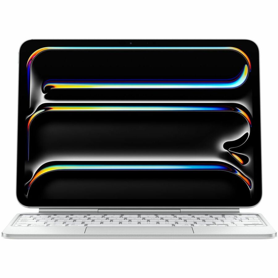 Apple Magic Keyboard/Cover Case for 11" Apple iPad Pro 11 (2024) Tablet - White