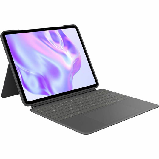 Logitech Combo Touch iPad Pro 13-inch (M4 & M5)(2024 & 2025) Keyboard Case, Graphite