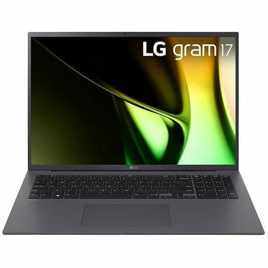 LG gram 17Z90S-V.APC5U1 17" Notebook - WQXGA - 60 Hz - Intel Core Ultra 7 1st Gen 155H - 16 GB - 512 GB PCI Express NVMe 4.0 SSD - Charcoal Gray