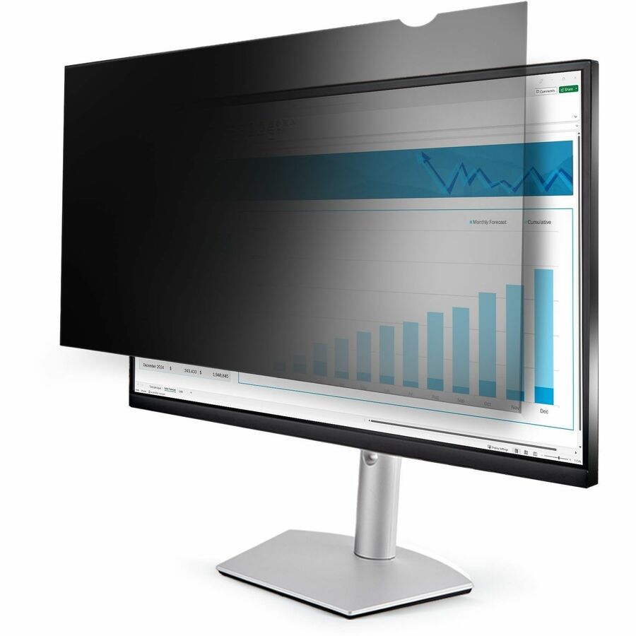 StarTech 25-inch 16:9 Computer Monitor Privacy Screen, Anti-Glare Privacy Filter w/Blue Light Reduction, +/- 30&deg; View Security Shield