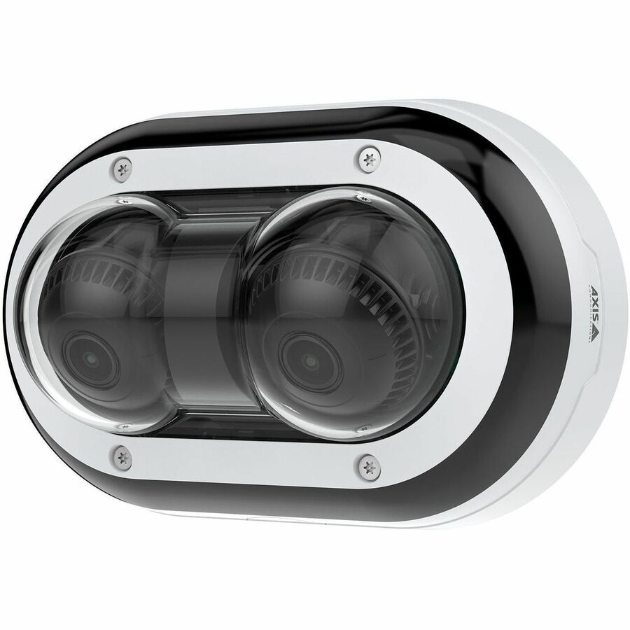AXIS P4708-PLVE 8 Megapixel Outdoor 4K Network Camera - Color - Dome - Black - TAA Compliant
