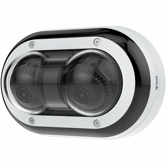 AXIS P4708-PLVE 8 Megapixel Outdoor 4K Network Camera - Color - Dome - Black - TAA Compliant