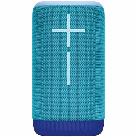 ULTIMATE EARS EVERBOOM Wireless Bluetooth Portable Speaker, Big Bass and Immersive 360-Degree Sound, Floatable Waterproof Speaker IP67, up to 20-Hour Battery and 180 ft (55 m) Range, Blue