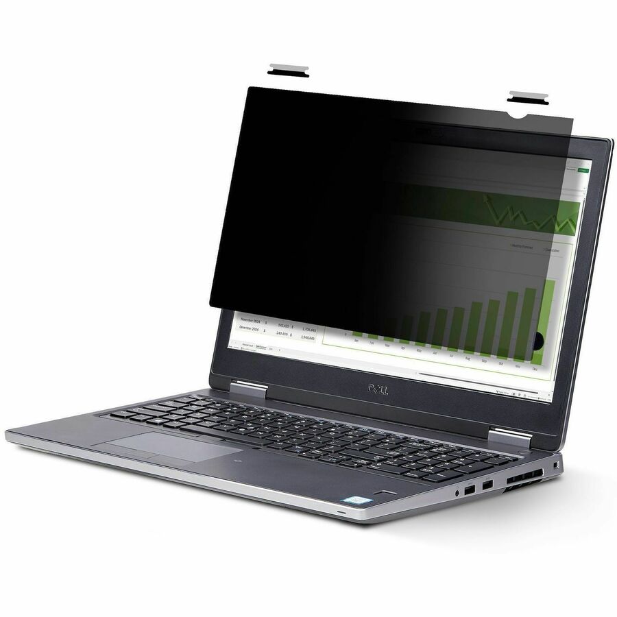 StarTech 13.3-inch 16:10 Flip-Up Privacy Screen with Touch, Anti-Glare Blue Light Filter, Laptop Monitor Screen Protector