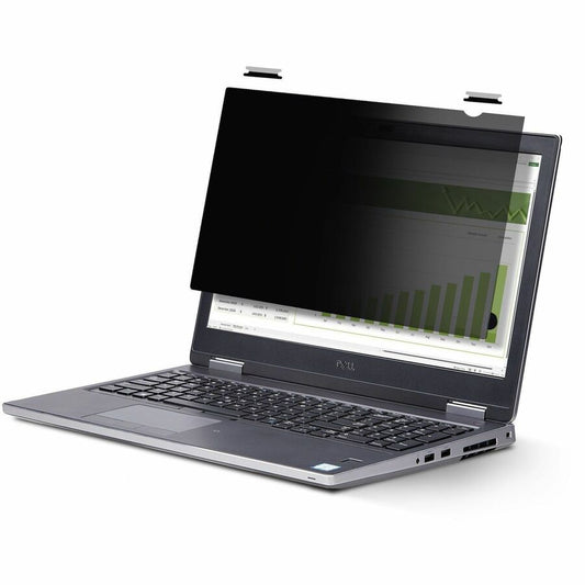 StarTech 17-inch 16:10 Flip-Up Privacy Screen with Touch, Anti-Glare Blue Light Filter, Laptop Monitor Screen Protector