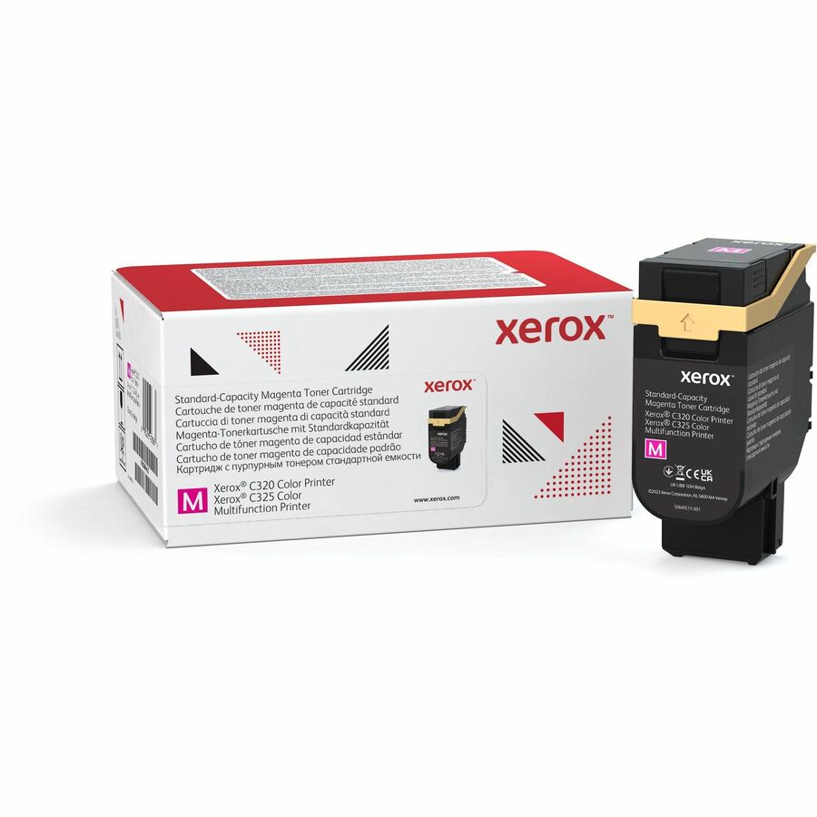 Xerox Genuine Xerox&reg; C320 Color Printer, C325 Color Multifunction Printer Magenta Standard capacity Toner Cartridge (1800 Pages) - 006R04821