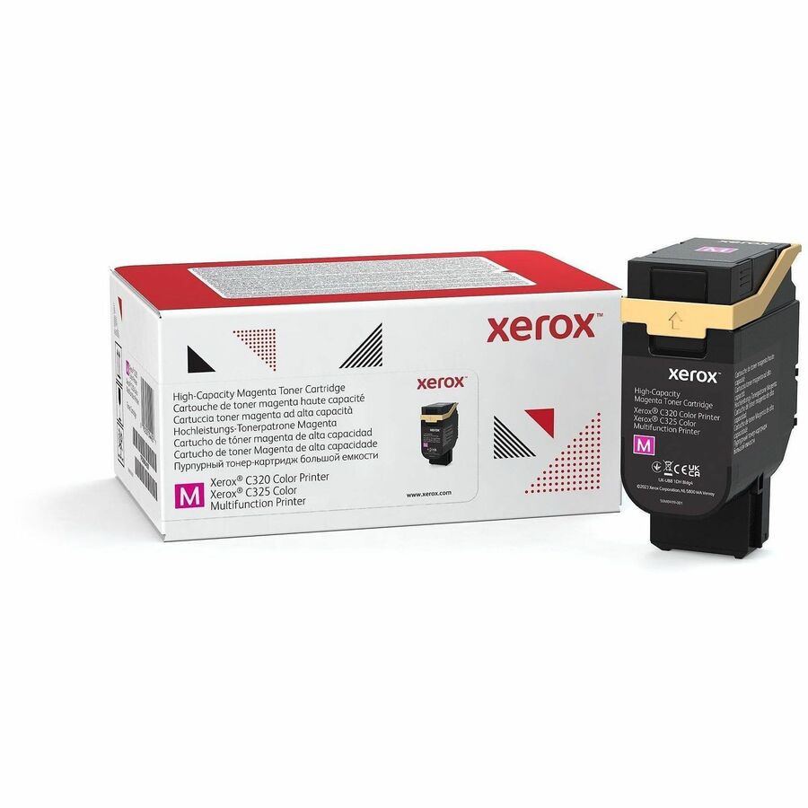 Xerox Genuine Xerox&reg; C320 Color Printer, C325 Color Multifunction Printer Magenta High capacity Toner Cartridge (5500 Pages) - 006R04829