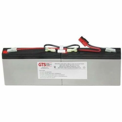 GTS UPS replacement battery for APC RBC18; designed for use with APC PS250, PS250I, PS450, PS450I, PS450J, SC250RM1U, SC450RM1U, SC450R1X542, SC450RMIU, SC450RMI1U; sealed lead acid; 100% OEM compatible; fully assembled; 24 month warranty
