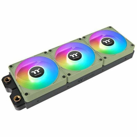 Thermaltake CT140 EX ARGB Sync PC Cooling Fan Matcha Green (3-Fan Pack) - 3 Pack