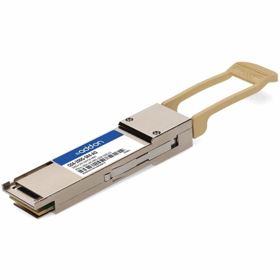 AddOn Dell&reg; QSFP-200G-SR4 Compatible 200GBase-SR4 QSFP56 Transceiver (MMF, 850nm, 100m, APC MPO, DOM, CMIS 4.0)