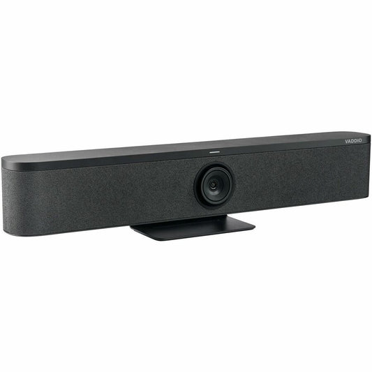 Vaddio Venture VideoBAR 4K Video Conferencing Camera - USB 3.0 - 2160p 60 - Black