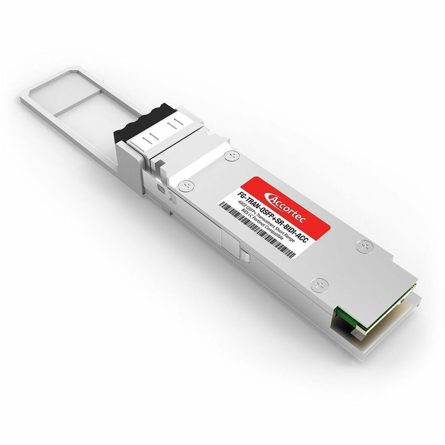Accortec 40GE QSFP+ Transceivers Short Range BiDi LC Fortinet Compatible