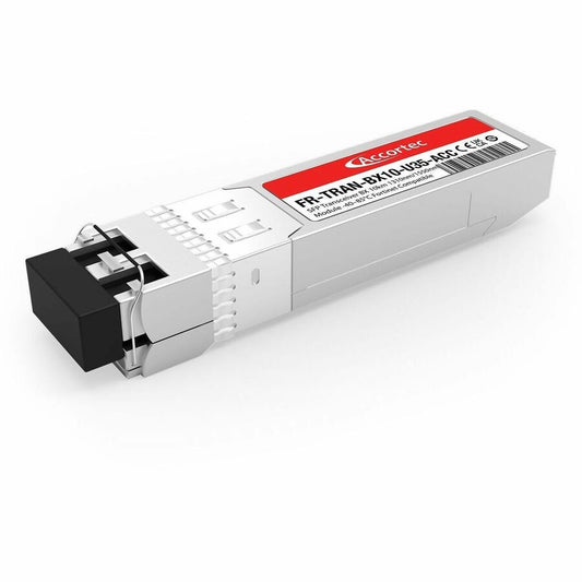 Accortec SFP Transceiver BX 10km 1310nm/1550nm Module -40-85&deg;C Fortinet Compatible