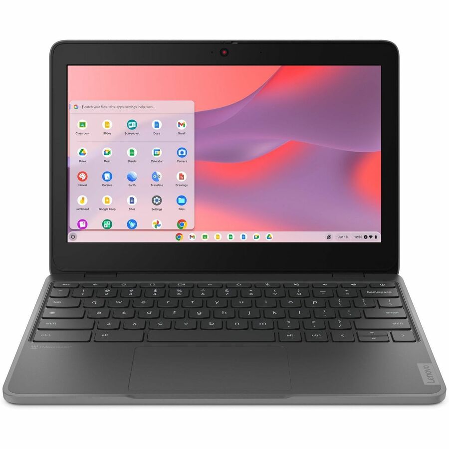 Lenovo 100e Chromebook Gen 4 82W0000WUS 11.6" Chromebook - 4G - HD - 60 Hz - Octa-core (ARM Cortex A76 + Cortex A55) - 4 GB - 32 GB Flash Memory - English Keyboard - Graphite Gray