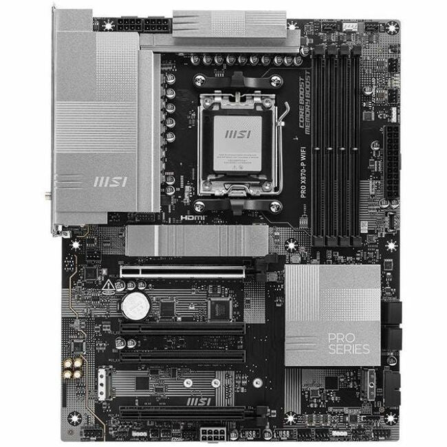 MSI X870-P WIFI Gaming Desktop Motherboard - AMD X870 Chipset - Socket AM5 - ATX