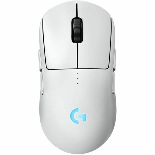 Logitech G PRO 2 LIGHTSPEED Wireless Gaming Mouse, Right- or Left-Handed Mouse with up to 4 Customizable and Switchable Magnetic Side Buttons, 32k DPI Sensor, USB-C Charging, for PC/Mac - White