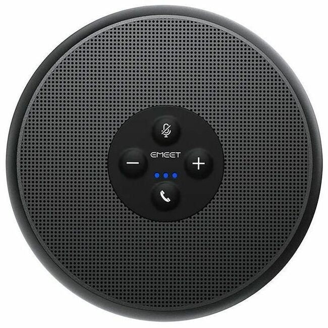 EMEET M1A - Zoom Certified USB Speakerphone, two AI Mics 360&deg; Voice Pickup with Noise Reduction and Echo Cancellation, ideal for for 5-8 People, Plug&Play, comes with Type C-A Adapter