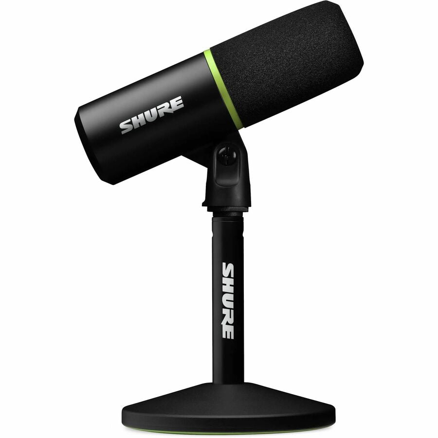 Shure MV6 Wired Dynamic Microphone for Gaming, Computer, Voice, Recording, Notebook, Headset, Live Streaming, Vocals, Singing, Music - Black