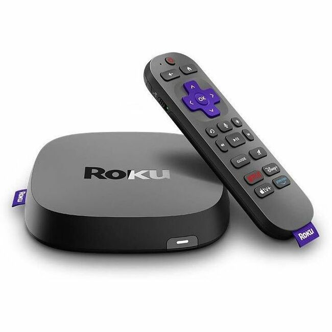 Roku Ultra 4850R Network Audio/Video Player - Wireless LAN - USB, HDMI Cable Included
