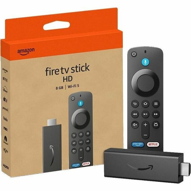 Amazon Fire TV Stick Network Audio/Video Player - 1 GB / 8 GB - Wireless LAN - Black