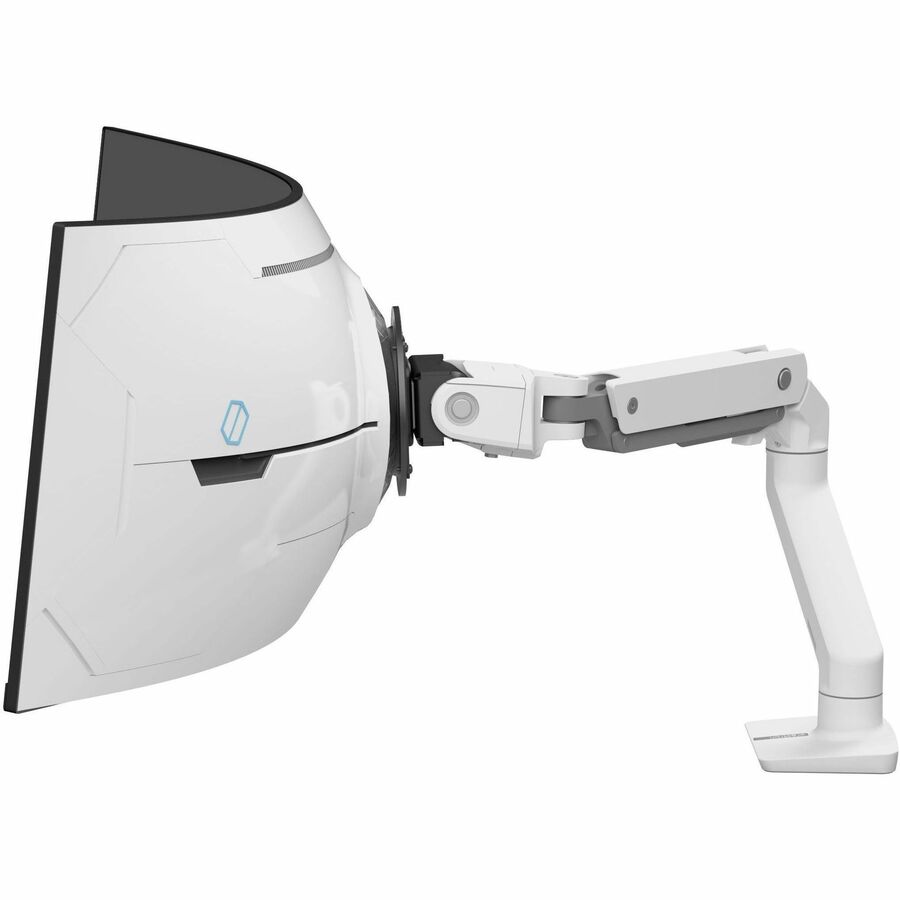 Ergotron HX Desk Monitor Arm with VHD Pivot (white)