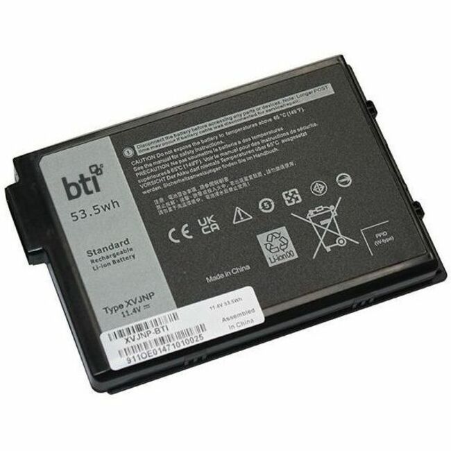 BTI XVJNP-BTI 3-CELL 11.4V LI-ION BATTERY FOR DELL LATITUDE 13 RUGGED 7330 EXTRE