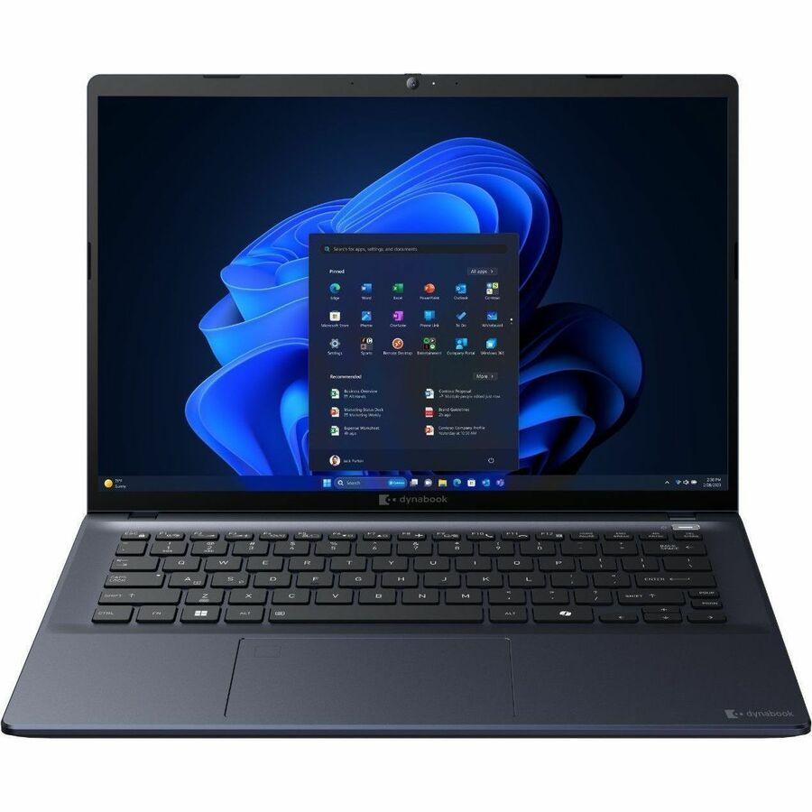 Dynabook Tecra A40-M 14" Notebook - WUXGA - Intel Core Ultra 7 155U - 16 GB - 512 GB SSD - English (US) Keyboard - Dark Blue Metallic