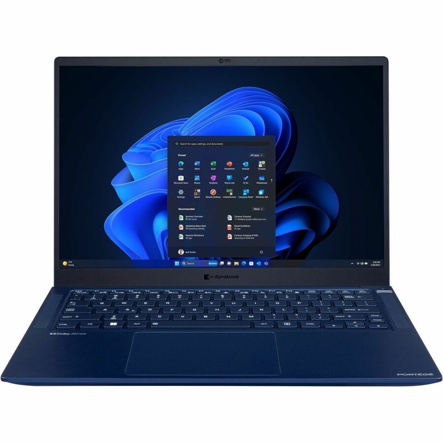 Dynabook Portege X40L-M 14" Notebook - WUXGA - Intel Core Ultra 5 125H - Intel Evo Platform - 16 GB - 512 GB SSD - English (US) Keyboard - Tech Blue Metallic